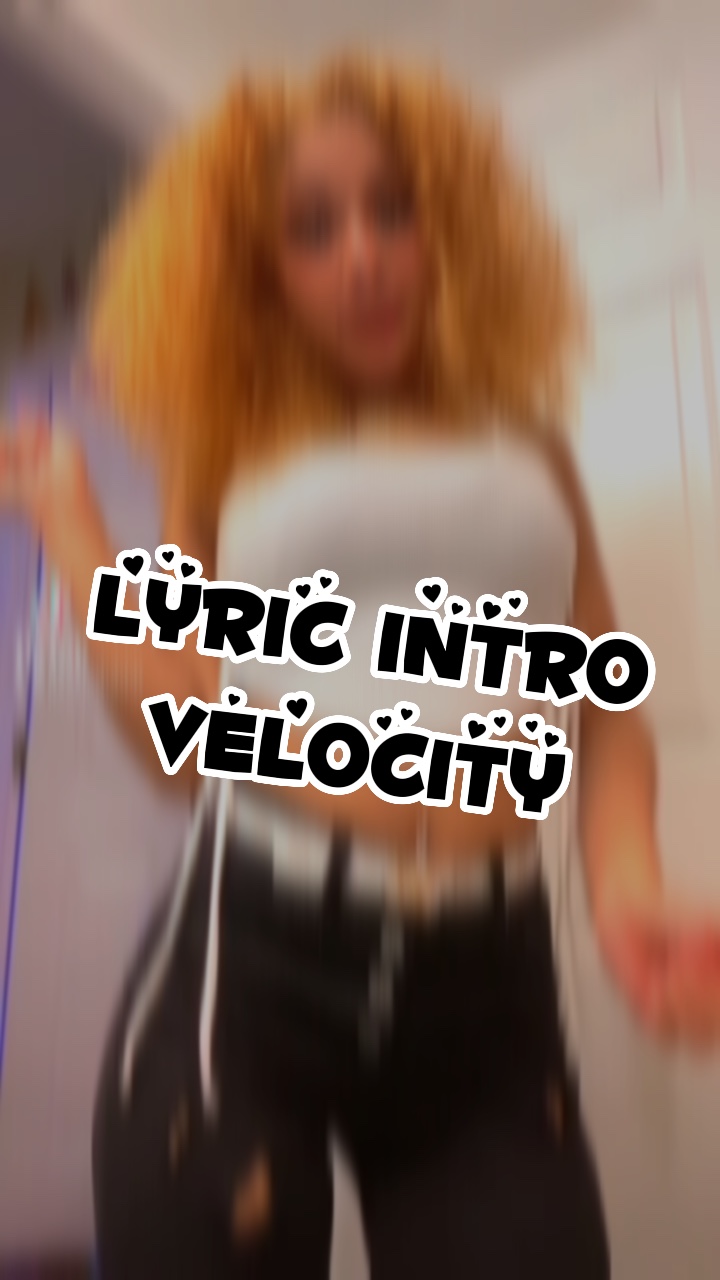 Intro lyrique / vitesse