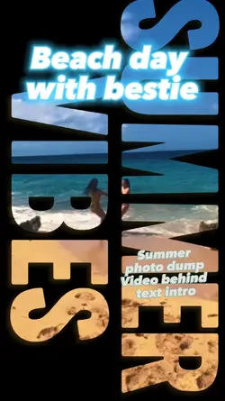 Beach day & bestie