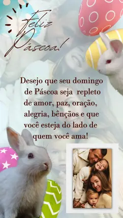 Feliz Páscoa 