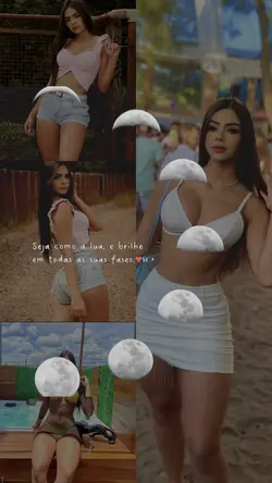 Seja como a lua 🌜 