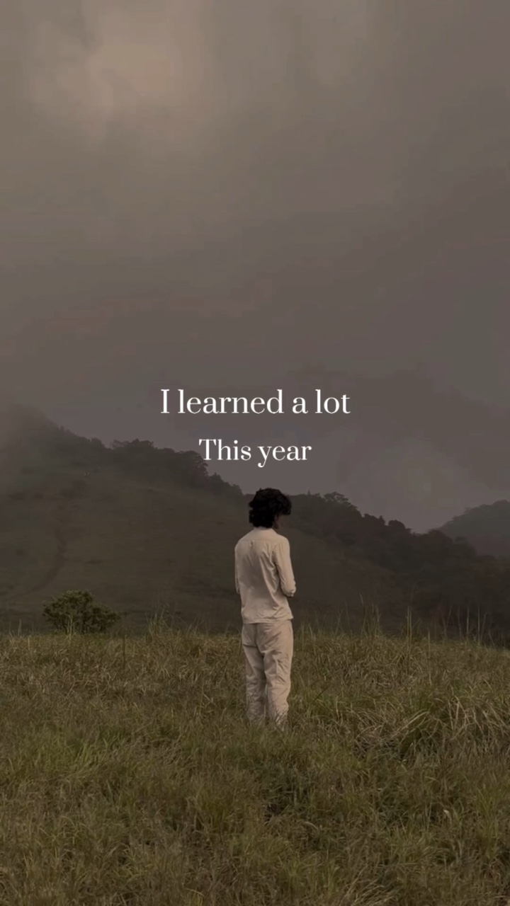 Marami akong natutunan ngayong taon