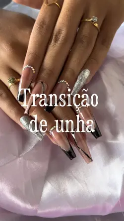Transição de unha💅🏻