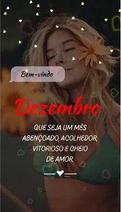 Dezembro Bem vindo 🥰