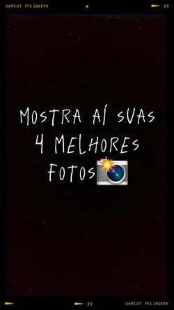 suas melhores fotos