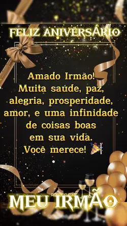 Feliz aniversário 