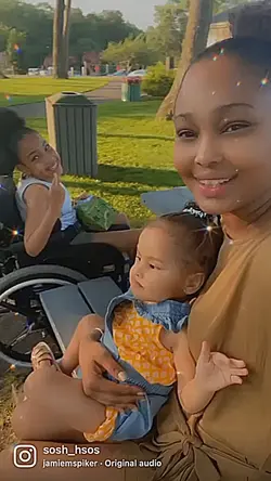 Proud mom