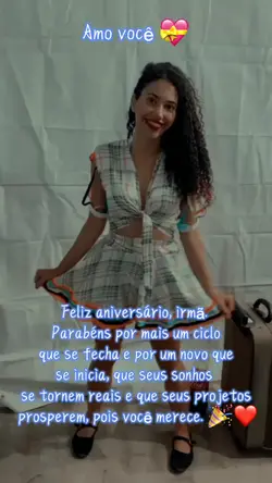 feliz vida irmã 