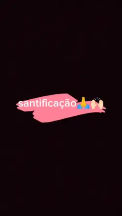 santificação 