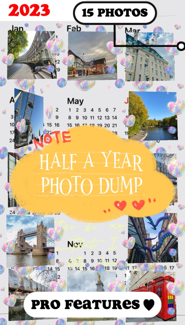 HALF A YEAR PHOTOS