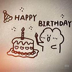 happy birthday🥳