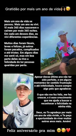 Parabéns p mim 20/02