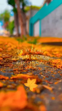 ~ Bem-Vindo Outono 🍁