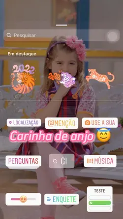 Carinha de anjo 