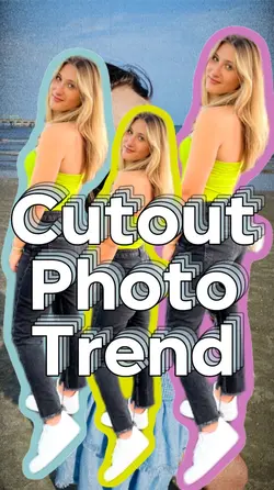Cutout Photo Trend✨