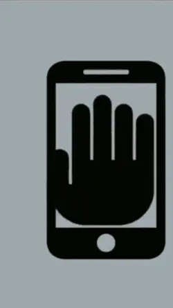 trend da mão no cel