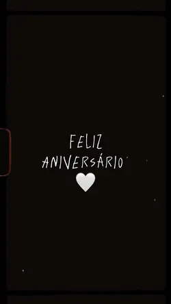 Feliz aniversário