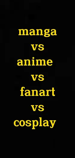 manga vs anime vs