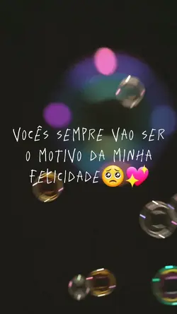 minha felicidade