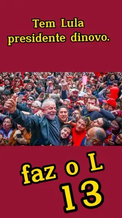 #Lulapresidente 