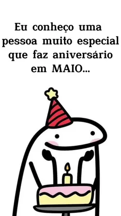 aniversário  maio 