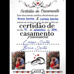 certidão de casament