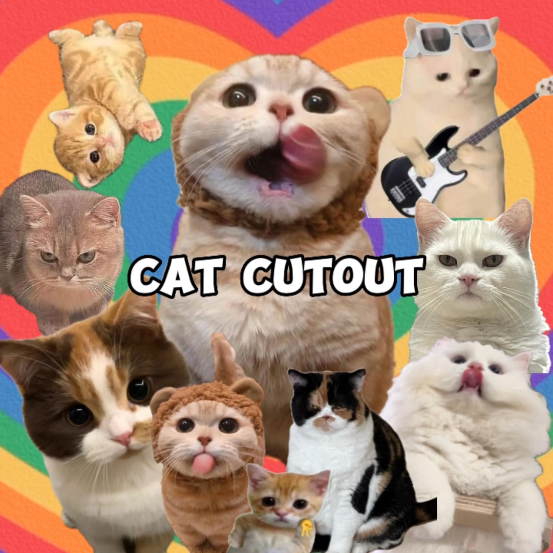 Cat cutout 
