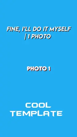 I’ll do it myself.