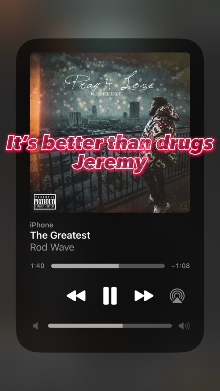 Es mejor que las drogas
