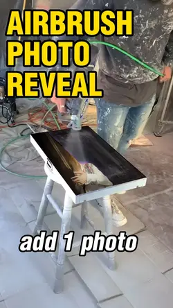 Airbrush reveal