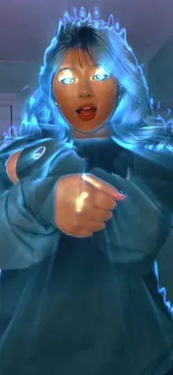 Halo blur effect