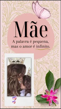 feliz dia das mães 