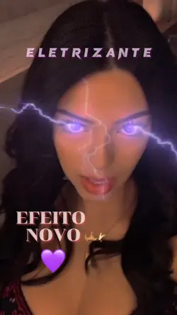 Olho eletrizante💜