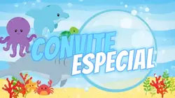 Convite fundo do mar