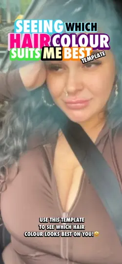 Changing hair colour