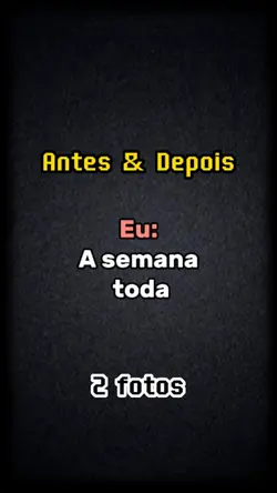 Antes | Depois