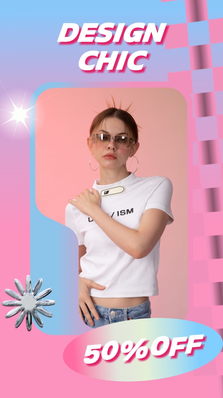Bekleidungsschau für junge Erwachsene