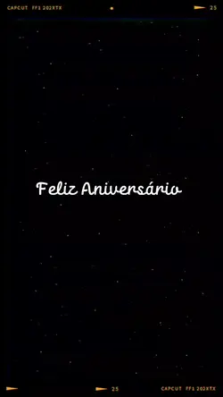 parabéns pra mim