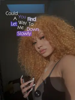 Let me down slowly 💜