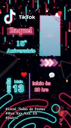 Convite TikTok 
