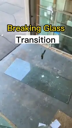 Breaking glass 🤣| 