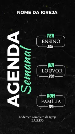 Agenda Semana Igreja