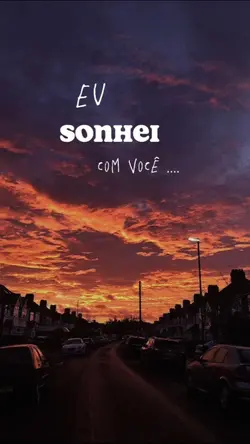 Sonhei com você 