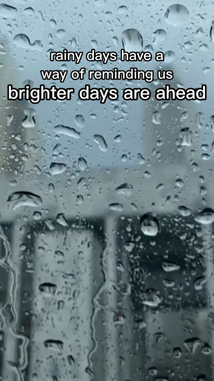 Rainy Day Reminder
