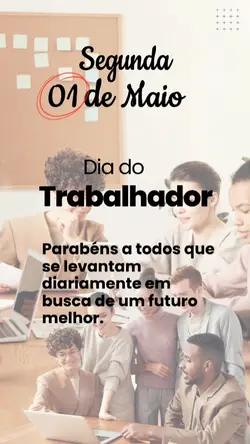 DIA DO TRABALHADOR!!