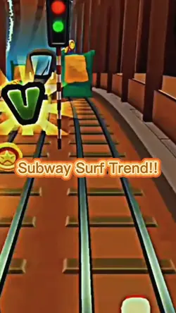Subway Surf Letra V