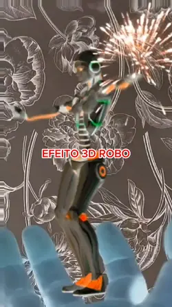 EFEITO 3D ROBO 