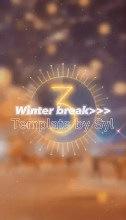 Winter break time ☃️❄️