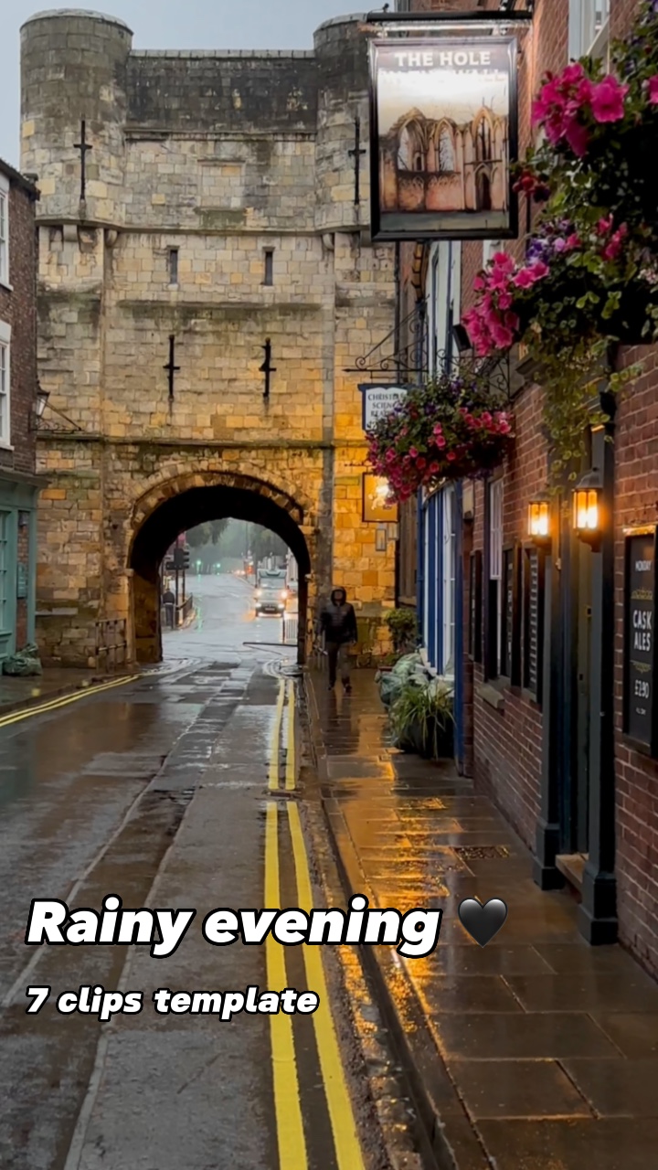 Hari hujan di York 🖤