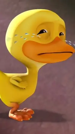 Crying duck meme
