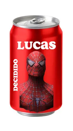 Nome na latinha 